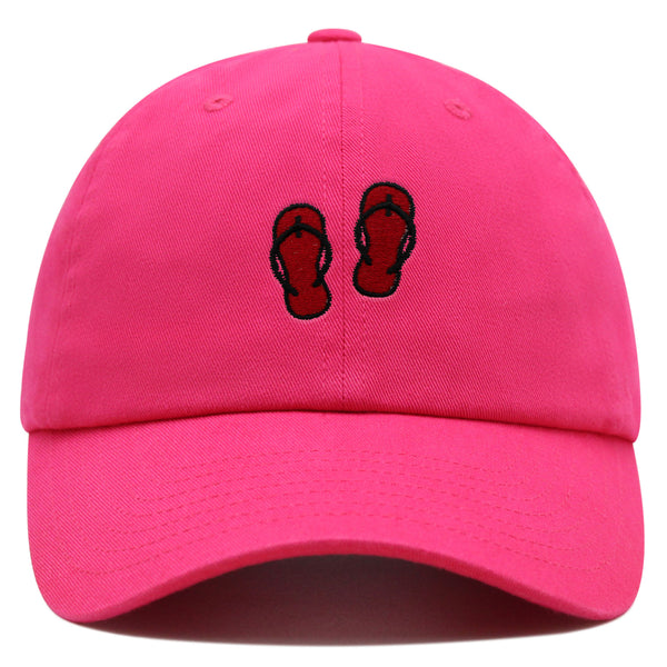 Flip-flops Premium Dad Hat Embroidered Baseball Cap Shoes Beach