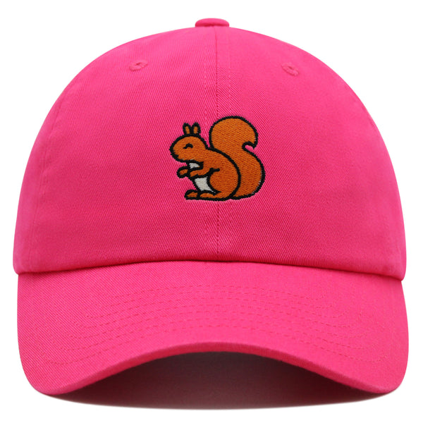 Squirrel Premium Dad Hat Embroidered Baseball Cap Hamster Chipmunks