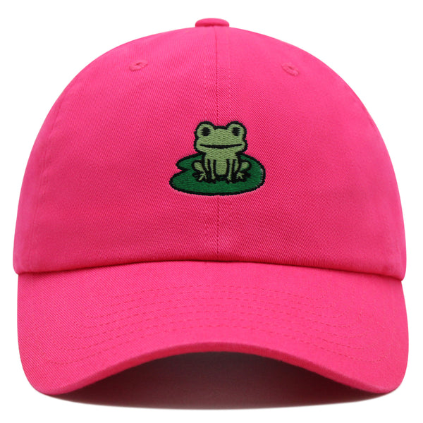 Frog Premium Dad Hat Embroidered Baseball Cap Frog Pond Frog