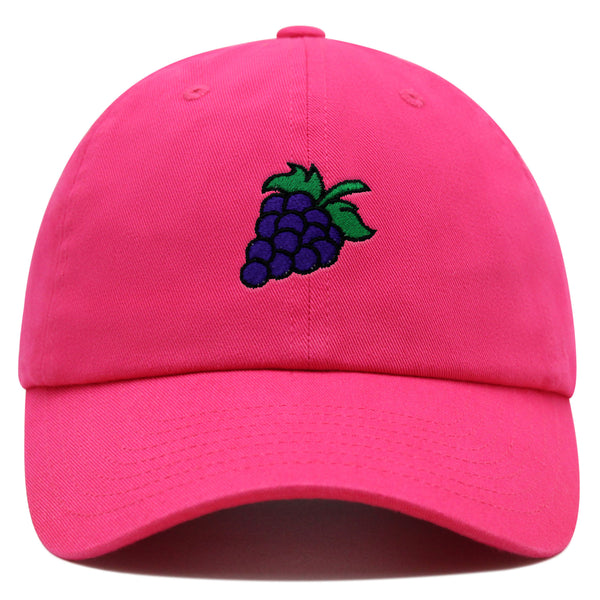 Grape Premium Dad Hat Embroidered Baseball Cap Farm Farmers Vegan