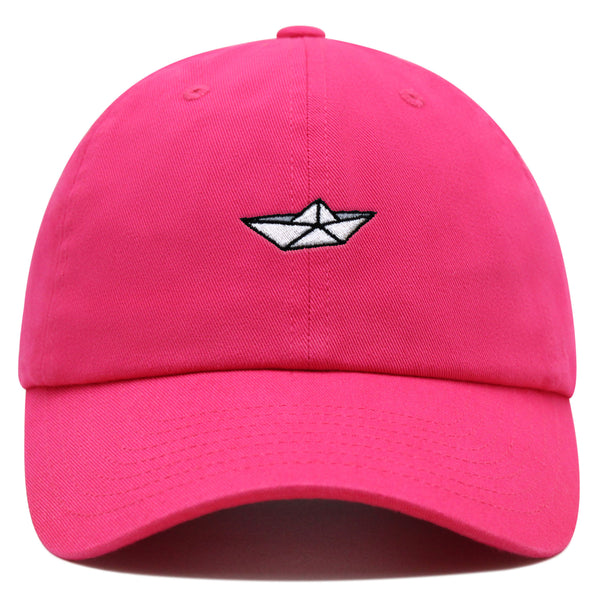 Paper Boat Premium Dad Hat Embroidered Baseball Cap Pond Memory