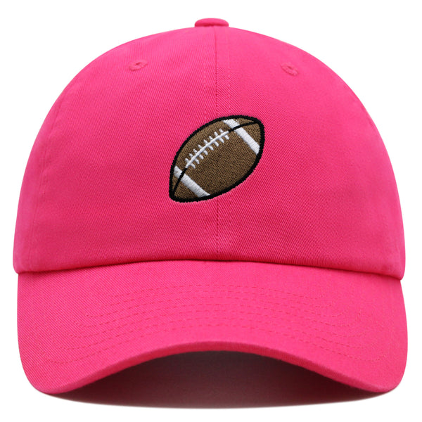 Football Premium Dad Hat Embroidered Baseball Cap Rugby Sports Fan