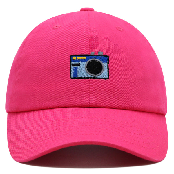 Camera Premium Dad Hat Embroidered Baseball Cap Digital Film