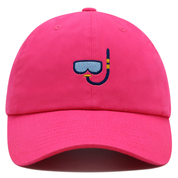 Snorkel Premium Dad Hat Embroidered Baseball Cap Diving Ocean