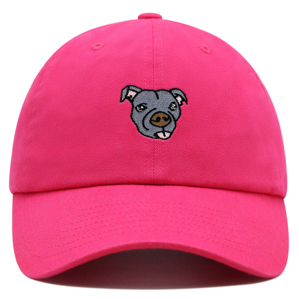 Pitbull Premium Dad Hat Embroidered Baseball Cap Dog Puppy