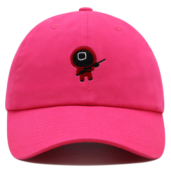 Squidman Premium Dad Hat Embroidered Baseball Cap Game Death