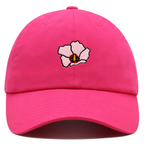 Rose of Sharon Premium Dad Hat Embroidered Baseball Cap Hibiscus Hawaii