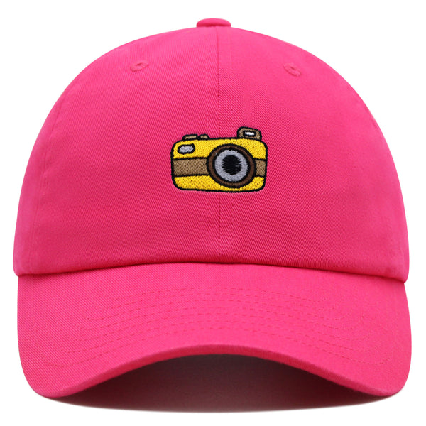 Camera Premium Dad Hat Embroidered Baseball Cap Digital Film