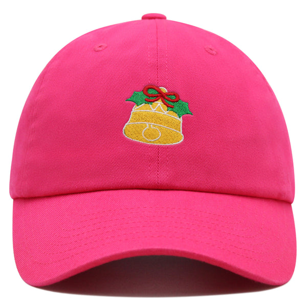 Christmas Premium Dad Hat Embroidered Baseball Cap Bell Gift