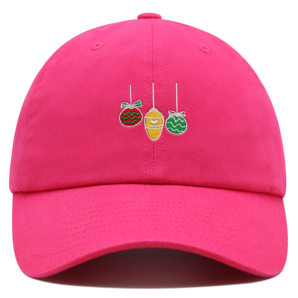 Ornaments Premium Dad Hat Embroidered Baseball Cap Christmas Tree