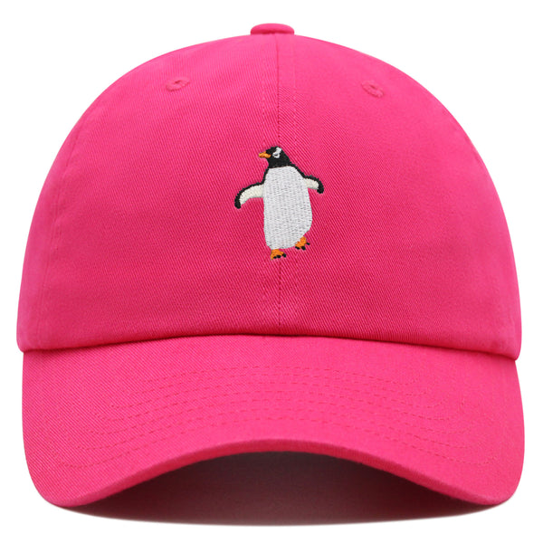 Dancing Penguin Premium Dad Hat Embroidered Baseball Cap Winter