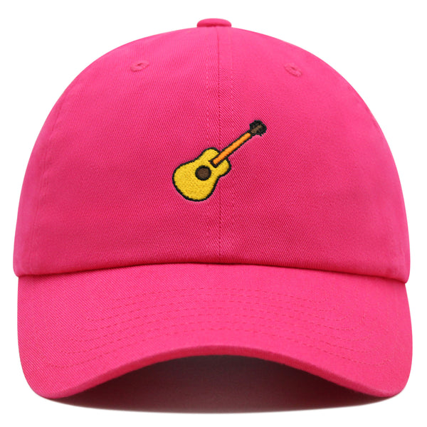 Guitar Premium Dad Hat Embroidered Baseball Cap Mexico Instrument