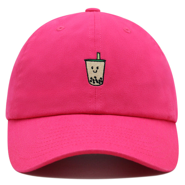 Boba Tea  Premium Dad Hat Embroidered Baseball Cap Pearl