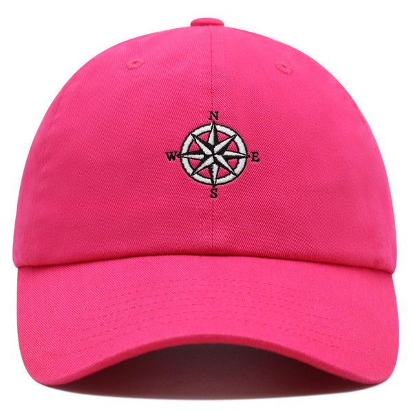 Compass Premium Dad Hat Embroidered Baseball Cap Adventure