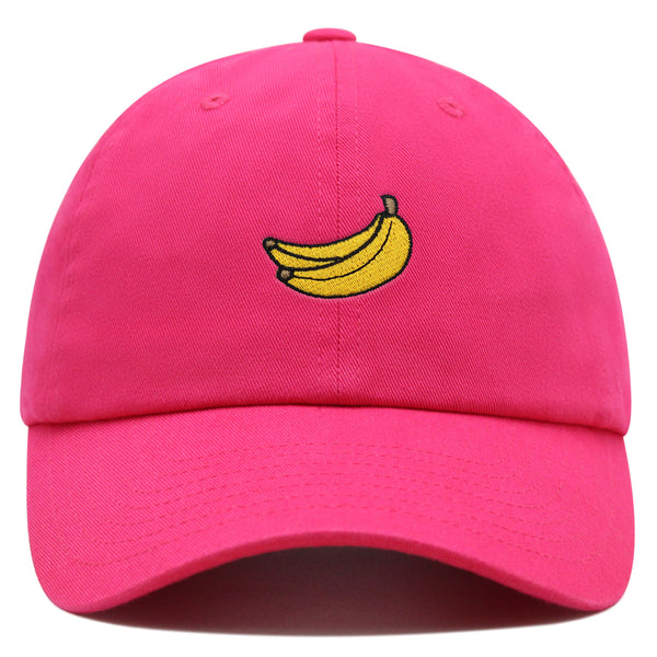 Banana Fruit Premium Dad Hat Embroidered Baseball Cap Monkey