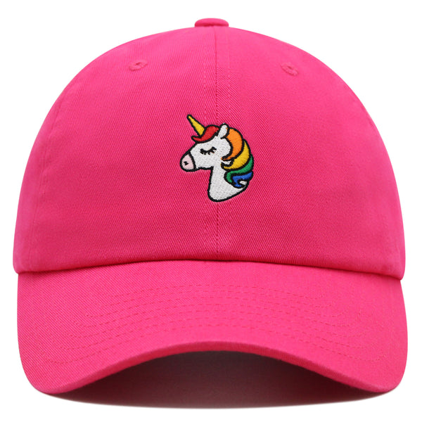 Unicorn Premium Dad Hat Embroidered Baseball Cap Horse