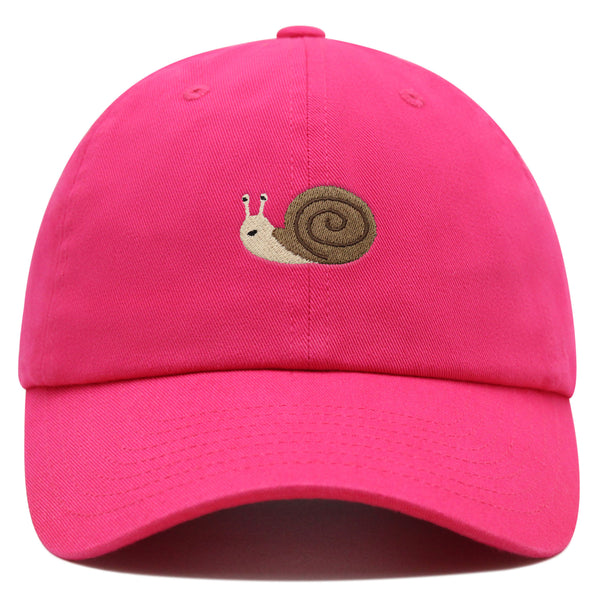 Snail Premium Dad Hat Embroidered Baseball Cap Cute