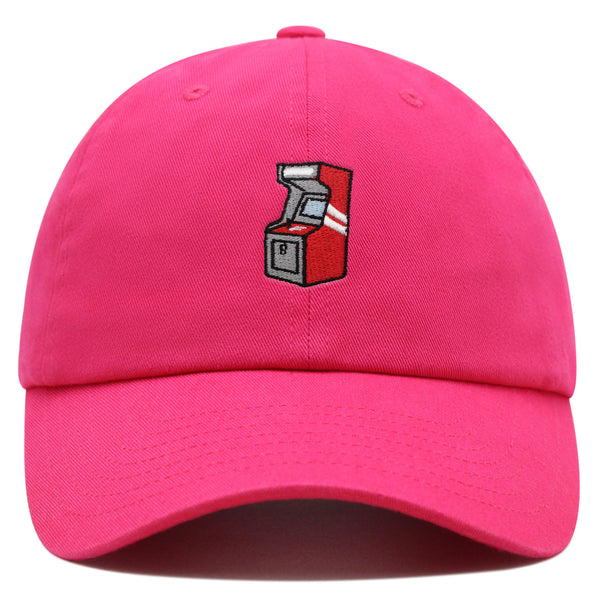 Retro Game Machine Premium Dad Hat Embroidered Baseball Cap Funny