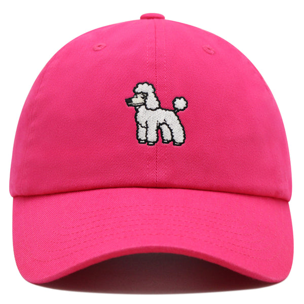 Fancy Poodle  Premium Dad Hat Embroidered Baseball Cap Puppies