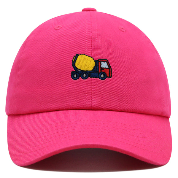 Cement Mixer Premium Dad Hat Embroidered Baseball Cap Funny