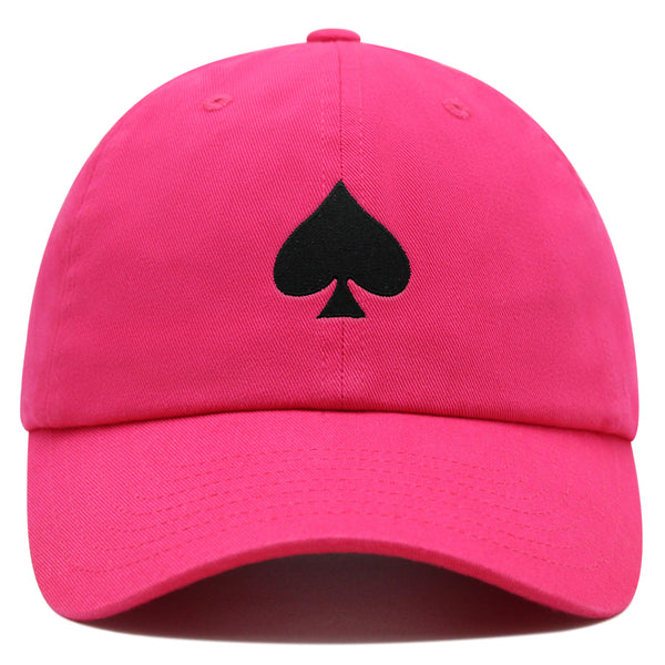 Poker Ace Premium Dad Hat Embroidered Cotton Baseball Cap Casino