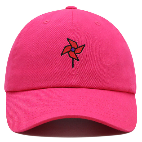 Pinwheel Premium Dad Hat Embroidered Baseball Cap Toy