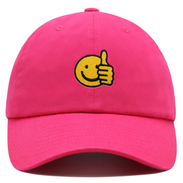 Like Thumbs Up Emoji Premium Dad Hat Embroidered Baseball Cap Funny