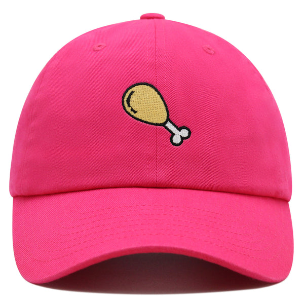 Chicken Drumstick Premium Dad Hat Embroidered Baseball Cap Foodie