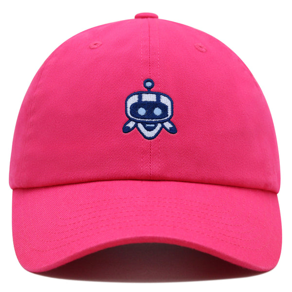 Robot Premium Dad Hat Embroidered Baseball Cap Cute Robotic Logo