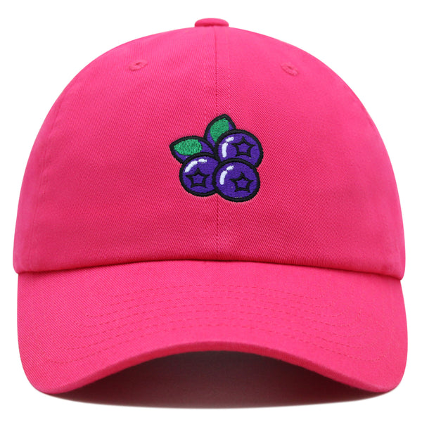 Blueberry Premium Dad Hat Embroidered Baseball Cap Fruit