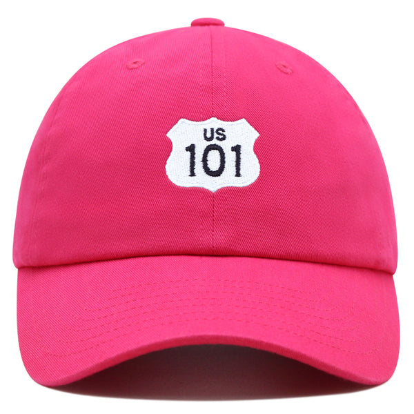 US 101 Freeway Premium Dad Hat Embroidered Cotton Baseball Cap California