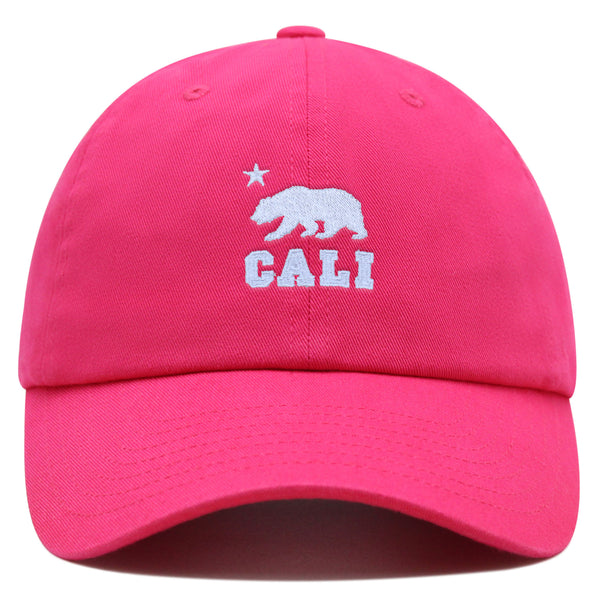 California Bear Premium Dad Hat Embroidered Cotton Baseball Cap West Coast