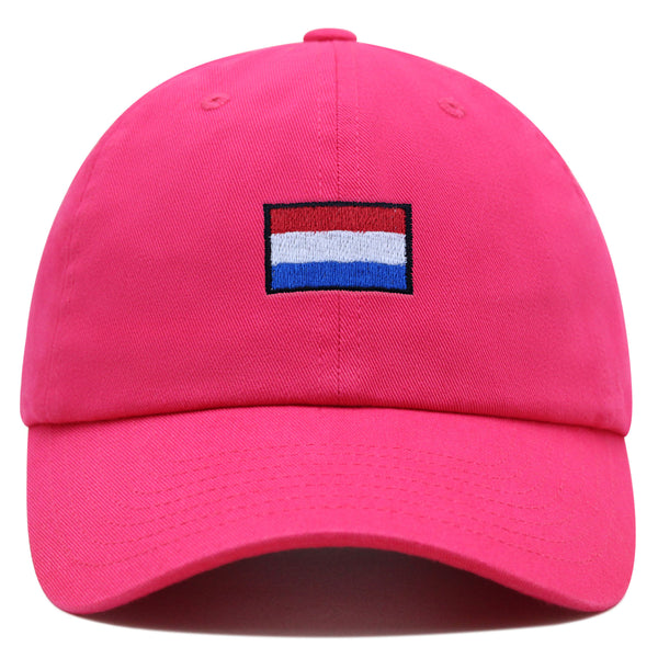 Netherland Flag Premium Dad Hat Embroidered Cotton Baseball Cap Soccer