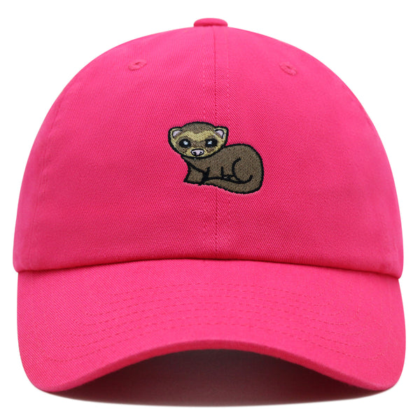 Ferret  Premium Dad Hat Embroidered Cotton Baseball Cap