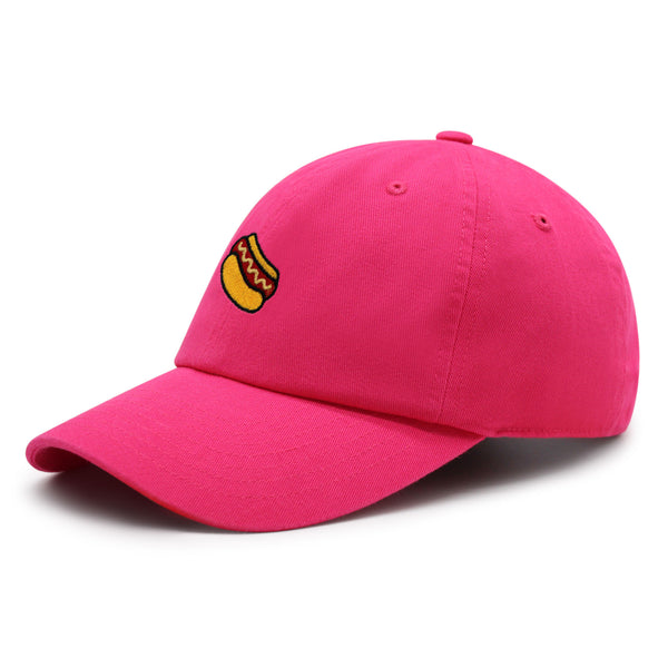 Hotdog Premium Dad Hat Embroidered Baseball Cap Foodie Sausage