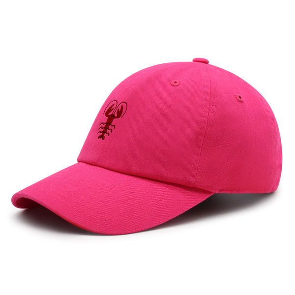 Lobster Premium Dad Hat Embroidered Baseball Cap Shellfish Foodie