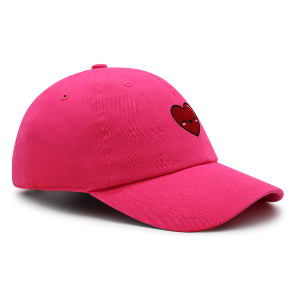 Cute Heart Premium Dad Hat Embroidered Baseball Cap Health Healthy Hospital