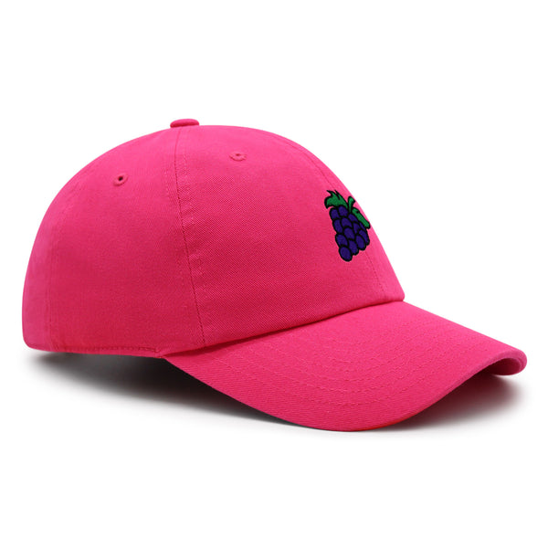 Grape Premium Dad Hat Embroidered Baseball Cap Farm Farmers Vegan