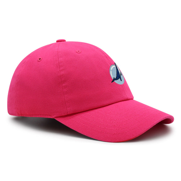 Whale Premium Dad Hat Embroidered Baseball Cap Fishing Nature