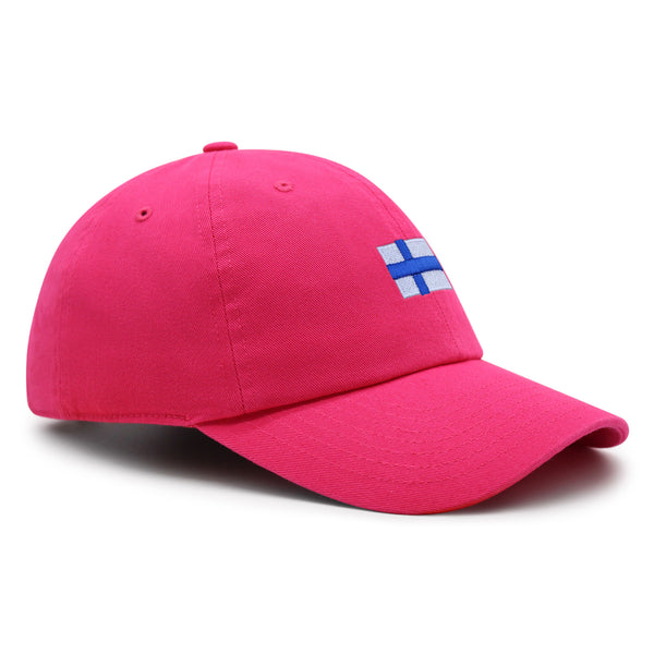 Finland Flag Premium Dad Hat Embroidered Cotton Baseball Cap Country Flag Series