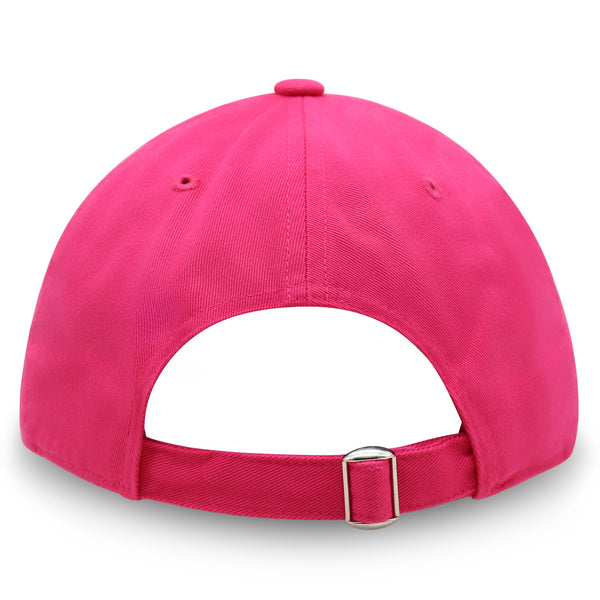 Fishbone Premium Dad Hat Embroidered Baseball Cap Pink Bone