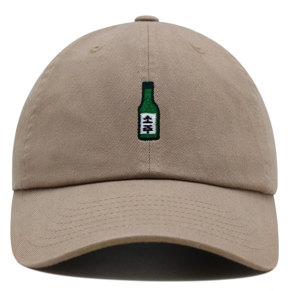 Soju Premium Dad Hat Embroidered Baseball Cap Korean Korea Spirit