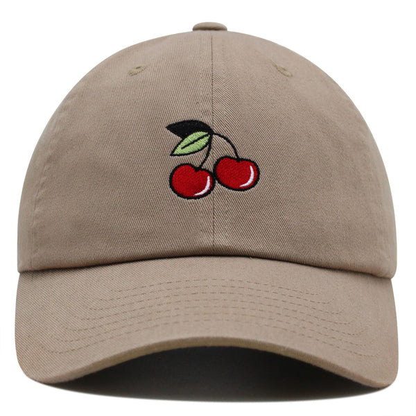 Cherry Premium Dad Hat Embroidered Baseball Cap Fruit