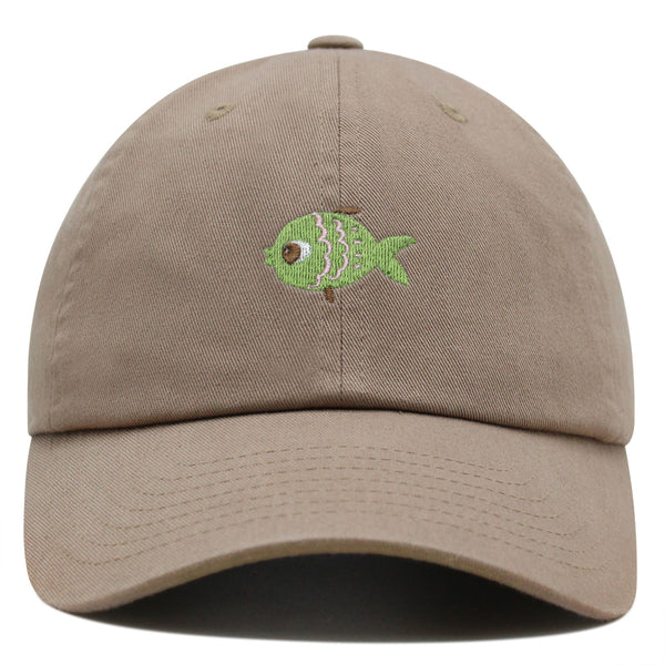 Fish Premium Dad Hat Embroidered Baseball Cap Aquarium