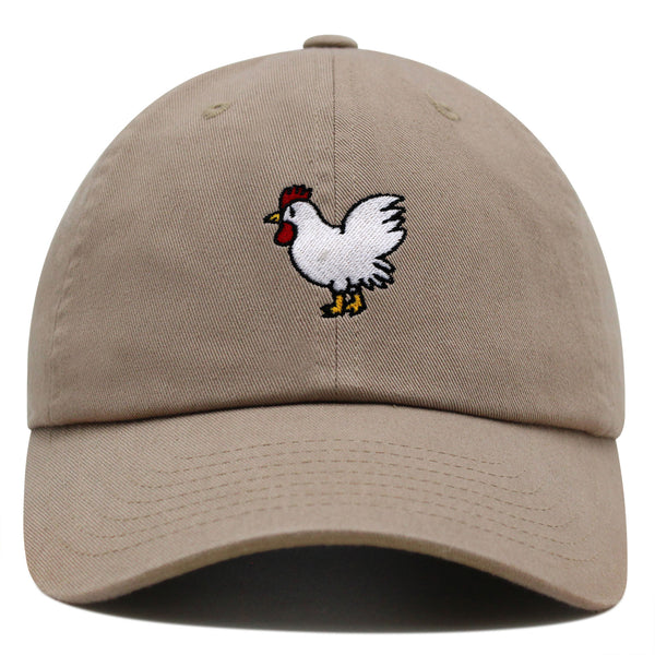 Chicken Premium Dad Hat Embroidered Baseball Cap Chick Fried