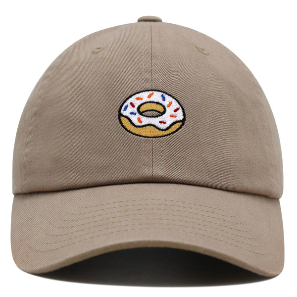 Donut Premium Dad Hat Embroidered Baseball Cap Doughtnut Snack