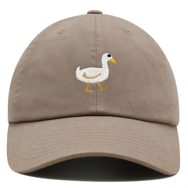 Duck Premium Dad Hat Embroidered Baseball Cap Bird Lake