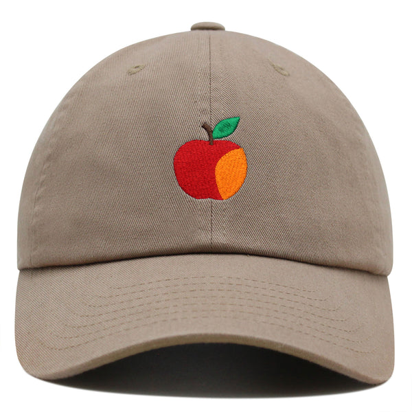 Apple Premium Dad Hat Embroidered Baseball Cap Fruit