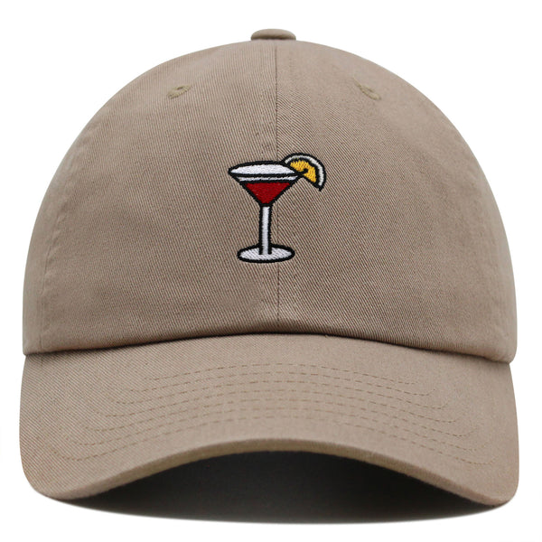 Jackrose Cocktail Premium Dad Hat Embroidered Baseball Cap Bar Party