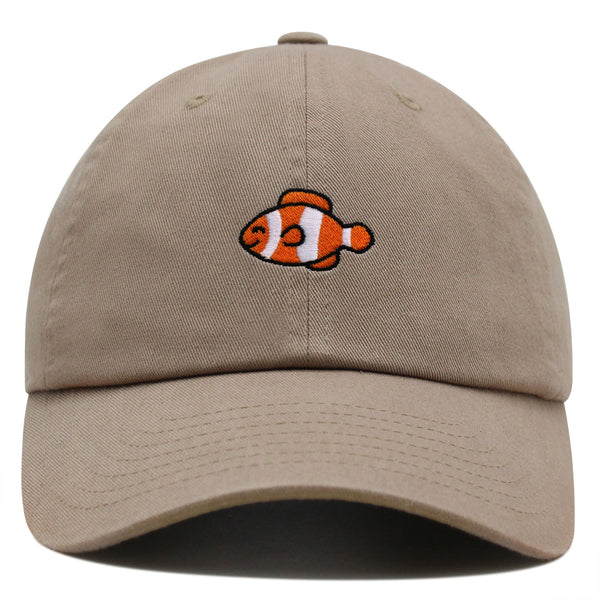 Clownfish Premium Dad Hat Embroidered Baseball Cap Fish Aquarium Fishing